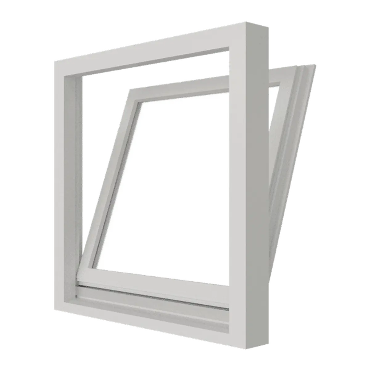 houten draaikiepraam 1 vak