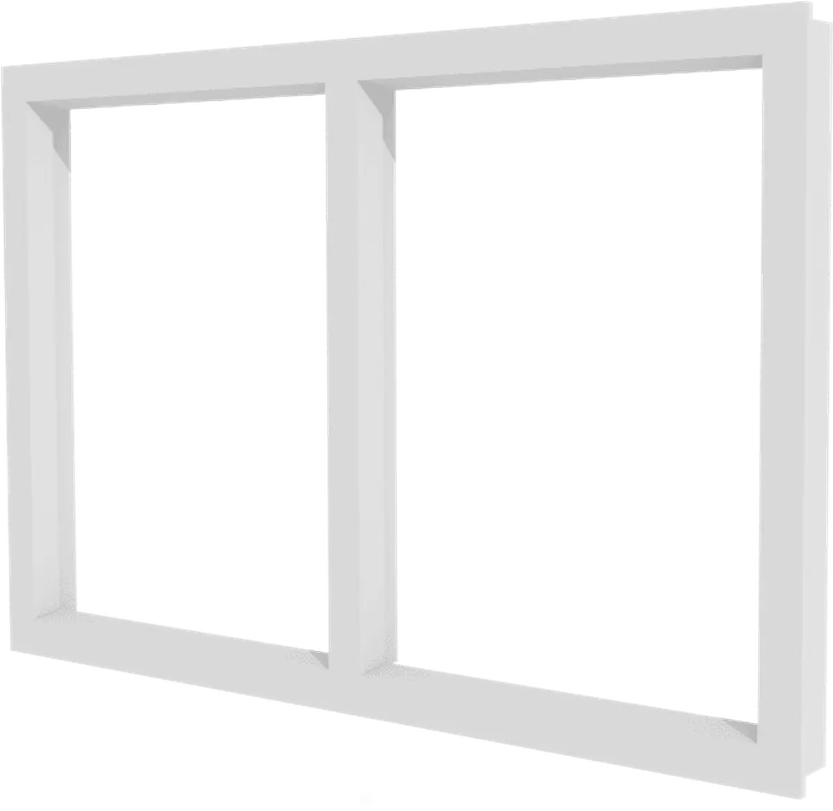 vast-glas-2-vakken-horizontaal kunststof