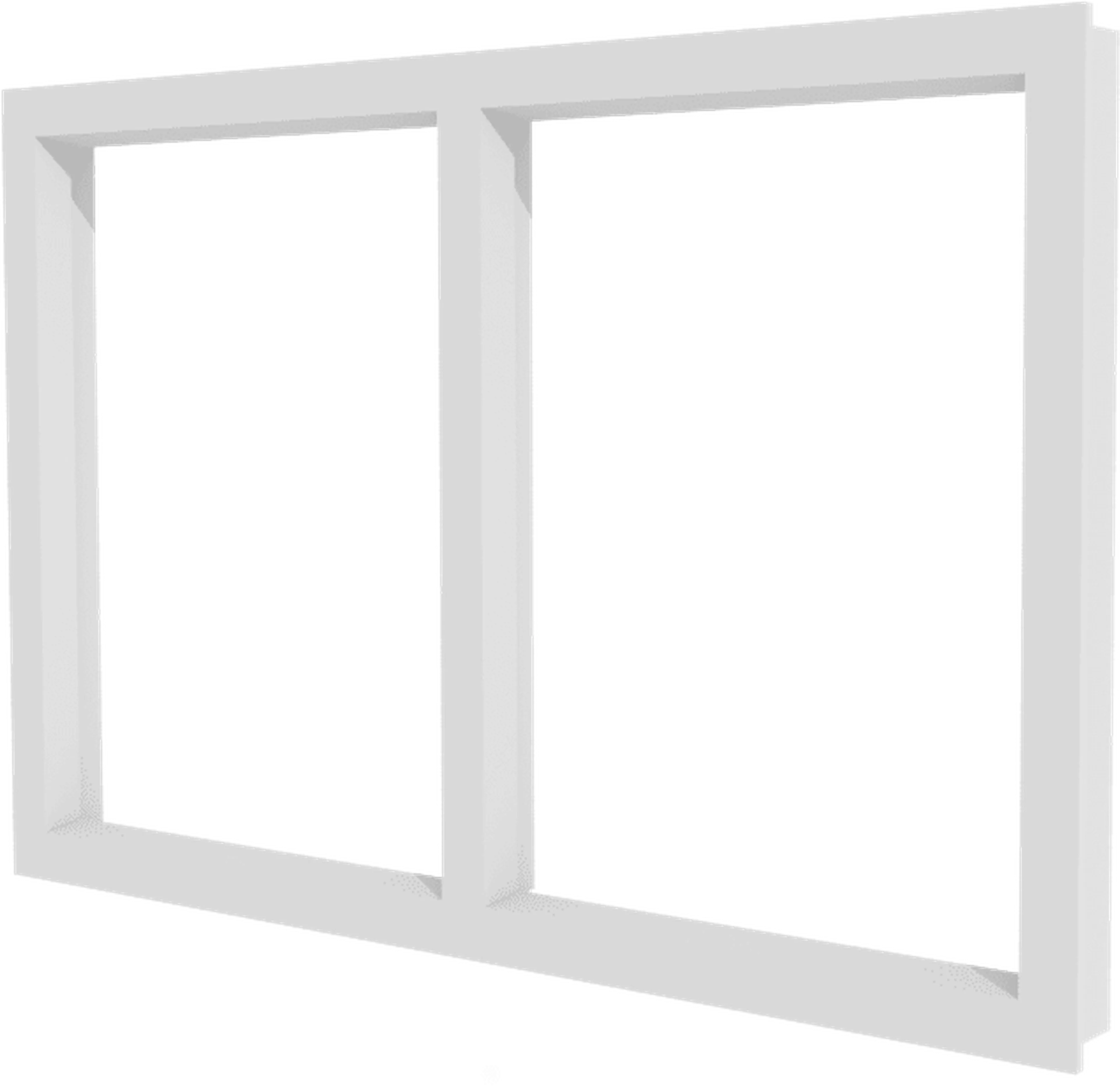 vast-glas-2-vakken-horizontaal kunststof