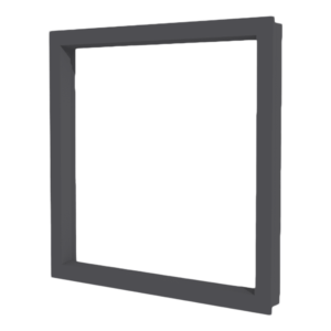 Aluminium vast raam