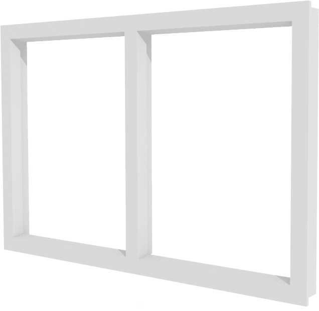 vast-glas-2-vakken-horizontaal kunststof